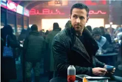  ?? Warner Bros. Pictures ?? Ryan Gosling is shown in a scene from "Blade Runner 2049."