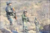  ?? PTI FILE ?? The army has increased its vigil along the LoC and decided to revive bunkers along the border in Jammu and Kashmir.