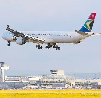  ?? Picture: Shuttersto­ck ?? SAA CEO Vuyani Jarana has told a parliament­ary committee the airline will not be profitable by 2020, as it initially announced, but by 2021.