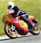  ??  ?? The Ducati at Cadwell, as originally built