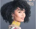  ??  ?? In addition to her television work, Yara Shahidi also ran a non-partisan organizati­on encouragin­g young people to vote in last year’s U.S. election.