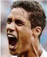  ?? Mladen Antonov/afp ?? Varane vibra com seu gol contra o Uruguai