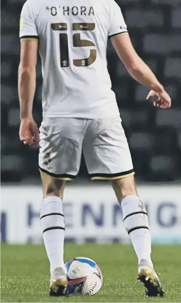  ??  ?? Sunderland youngster Dan Neil in action against MK Dons on Tuesday night.