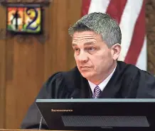  ?? RICK WOOD / MILWAUKEE JOURNAL SENTINEL ?? Milwaukee County Circuit Judge David Borowski has recused himself from a case after finding an assistant public defender in contempt, then vacating the finding.