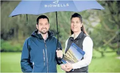  ??  ?? New recruits Kate Sheppard and Ian Stewart have joined Bidwells forestry team.