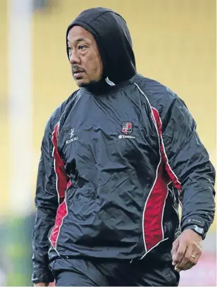  ?? Photo: GETTY IMAGES ?? Happy where he is: Tana Umaga is committed to Counties Manukau rugby until 2016. He says: ‘‘There’s a lot of good people that have played for the Hurricanes in the past that are doing good things coaching wise.’’