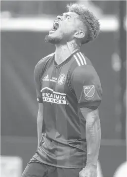  ?? MARK J. REBILAS/USA TODAY SPORTS ?? Reigning MLS MVP Josef Martinez came to Atlanta United in February 2017.