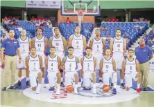  ?? CORTESÍA FIBA ?? Selección dominicana que enfrentó a Bahamas.