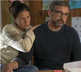  ??  ?? Maura Tierney as Karen Barbour and Steve Carell as David Scheff work hard together to understand the nature of addiction.