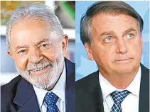  ?? FOTOS: REPRODUÇÃO ?? Eleitorado evangélico prefere Bolsonaro, mas Lula subiu em pesquisa