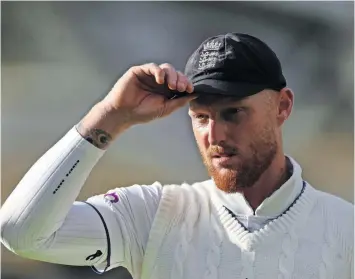  ?? | Reuters ?? TEST Captain Ben Stokes has ruled himself out of selection for England T20 World Cup defence.