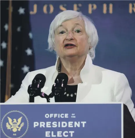  ?? Reuters ?? Janet Yellen insists the Federal Reserve has the tools to deal with persistent bouts of inflation