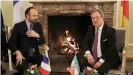  ??  ?? Laschet (right, here with former French Prime Minister Edouard Philippe) has a strong European policy background