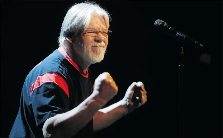  ?? — POSTMEDIA NEWS FILES ?? Bob Seger & The Silver Bullet Band perform at Rogers Arena March 27. Fans will get a chance to enjoy the man known for unparallel­ed onstage conviction.