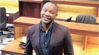  ?? SHAIN GERMANER ?? KENNETH Nkosana Makate at the Constituti­onal Court where it was ordered that Vodacom compensate him as the inventor of the Please Call Me system. | African News Agency (ANA)