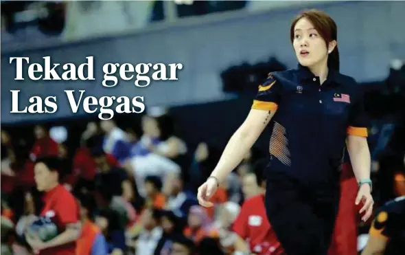  ??  ?? Li Jane enggan meletakkan diri dalam tekanan menjelang Kejohanan Dunia di Las Vegas.