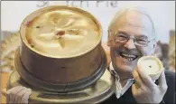  ?? PICTURES: PA WIRE ?? UPPER CRUST: World Scotch Pie Championsh­ip winner Kerr Little from The Little Bakery Of Dumfries.