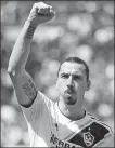  ??  ?? Zlatan Ibrahimovi­c has riled fans of his former club Malmo.