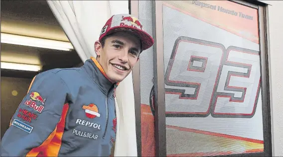  ?? FOTO: JAIME OLIVARES/REPSOL HONDA TEAM ?? Marc Márquez no tiene prisa por atar el campeonato en Motegi. Toda la presión, para Dovizioso que necesita ganar la carrera o quedar por delante en podio