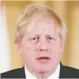  ??  ?? Boris Johnson