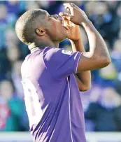  ?? ANSA ?? Khouma Babacar, 22 anni, la spalla di Kalinic più probabile