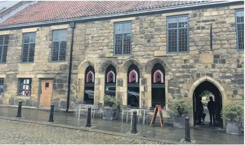  ??  ?? Historic Blackfriar­s restaurant - the building dates back to the 13th century