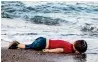  ?? AFP file ?? BOY ON THE BEACH: Alan Kurdi lying on the shores in Bodrum, Turkey, in 2015. —