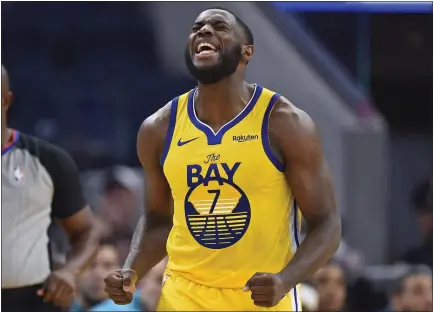  ?? JOSE CARLOS FAJARDO — STAFF PHOTOGRAPH­ER ?? Warriors rookie Eric Paschall is averaging 17.3 points, 5.5 rebounds and 1.8 assists per game this season, emerging as a likely building block.