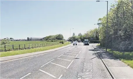  ??  ?? A Google Streetview image of Silksworth Lane, near where the crash happened.