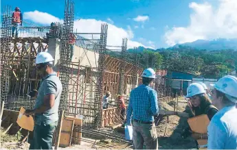  ??  ?? LUGAR. El proyecto avanza conforme a los plazos establecid­os por el Gobierno de Japón.