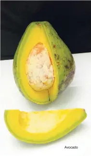  ??  ?? Avocado