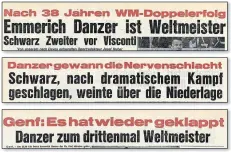  ?? ?? Im Fokus: Emmerich Danzer schrieb im KURIER Schlagzeil­en, der runde Jubilar dominierte seinerzeit den Eiskunstla­ufsport