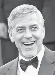  ??  ?? George Clooney