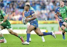  ?? Picture: ASHLEY VL0TMAN/ GALLO IMAGES ?? EXCITEMENT BUILDING: The Stormers’ Damian Willemse on the run in their URC semifinal match against Connacht at the DHL Stadium in Cape Town on Saturday. They face Irish side Munster in the final at home on May 27