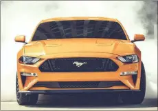  ??  ?? Ford's Mustang is the top-selling sports couple worldwide.