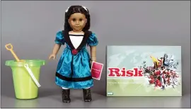  ?? STRONG NATIONAL MUSEUM OF PLAY — VICTORIA GRAY VIA AP ?? The inductees into the National Toy Hall of Fame — sand, The American Girl Doll, and the game of Risk — will be enshrined at The Strong National Museum of Play, Rochester, NY.