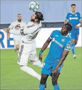  ?? FOTO: EFE ?? El Real Madrid ganó con otro gol de penalti de Sergio Ramos