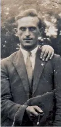  ??  ?? Séan Lee from Tully, pictured in the 1930s, who risked his home being burned due to his volunteer work (1919-1921). Séan was a son of Richard Lee (b. 1858-c.1930s) whose activities were such during the Land War (1870/80s) as to win him the admiration of friend and foe alike. On one occasion, when a farmer’s cattle were impounded by the sheriff, he went on his own to the ‘Pound’ in Mitchelsto­wn, smashed the lock and before the alarm could be raised, drove the cattle off through bye-ways and boreens across the border into County Tipperary. Over many days, he escaped detection and got the cattle home eventually to their rightful owner, having defied the sheriff, like a Robin Hood of old! An ardent admirer of Mr. de Valera, “he was wont to proclaim that if the later doesn’t succeed in winning Ireland, the freedom for which she had so long struggled, no man of the present generation would!”