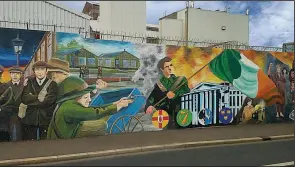  ?? (Rick Steves’ Europe/Jessica Shaw) ?? Explore the sectarian neighborho­ods of Belfast with a local guide who can offer insights and commentary on the area’s political murals.