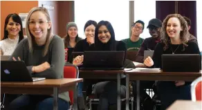  ?? PHOTO: UNIVERSITY OF REGINA ?? The diverse background­s and array of degrees that students bring to the ADNP program bring fresh perspectiv­es to the classroom.