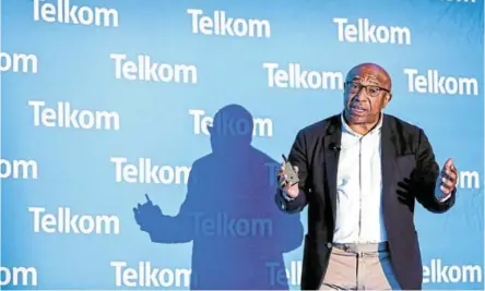  ?? / MOELETSI MABE ?? Outgoing Telkom CEO Sipho Maseko