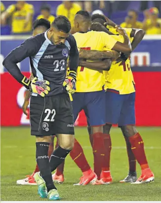  ??  ?? La selección de Ecuador está en el quinto lugar de la eliminator­ia suramerica­na.