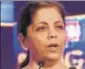  ??  ?? Nirmala Sitharaman