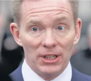 ??  ?? Rhondda MP Chris Bryant claims a newspaper reporter told him bets were being taken on his suicide