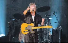  ?? JULIE JOCSAK THE ST. CATHARINES STANDARD ?? John Mellencamp celebrates his 67th birthday with a show at Meridian Centre in St. Catharines on Sunday.