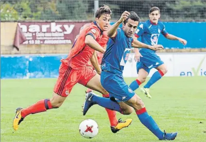  ?? FOTO: MIREYA LÓPEZ ?? Derrota en casa La Real Sociedad B se llevó los tres puntos de Urritxe