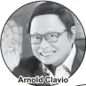  ??  ?? Arnold Clavio