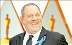  ??  ?? Weinstein arrives at the 89th Academy Awards in Hollywood. — Reuters file photo