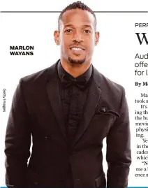  ??  ?? MARLON WAYANS