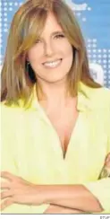  ?? RTVE ?? La conductora del ‘TD1’, Ana Blanco.